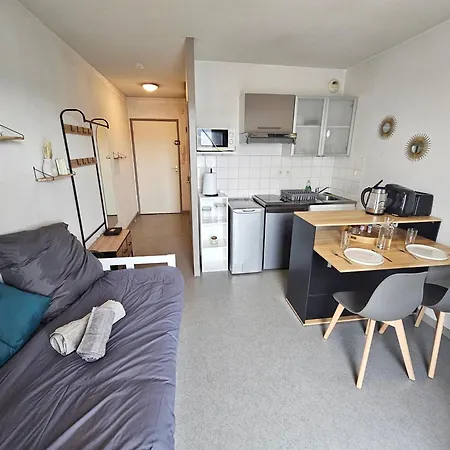 شقة Petit Cosy, Balcon Et Vue